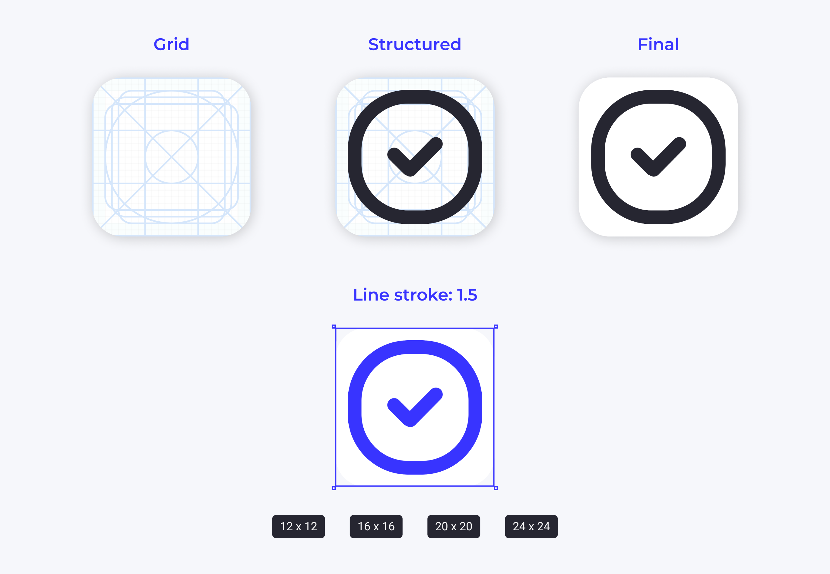 Citric icon grid and stroke anatomy