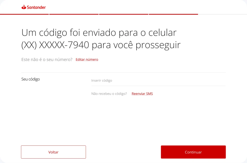 SMS identity confirmation