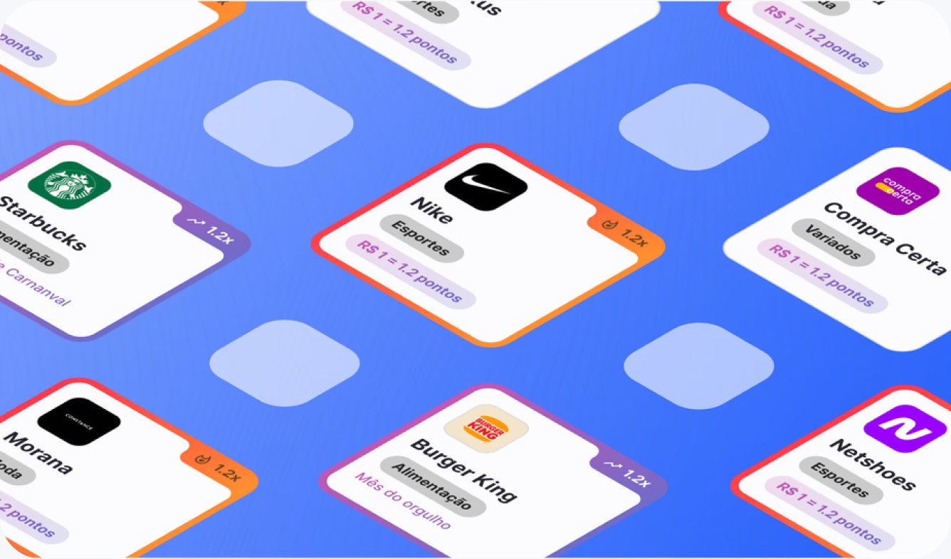 Campaign cards with store multipliers