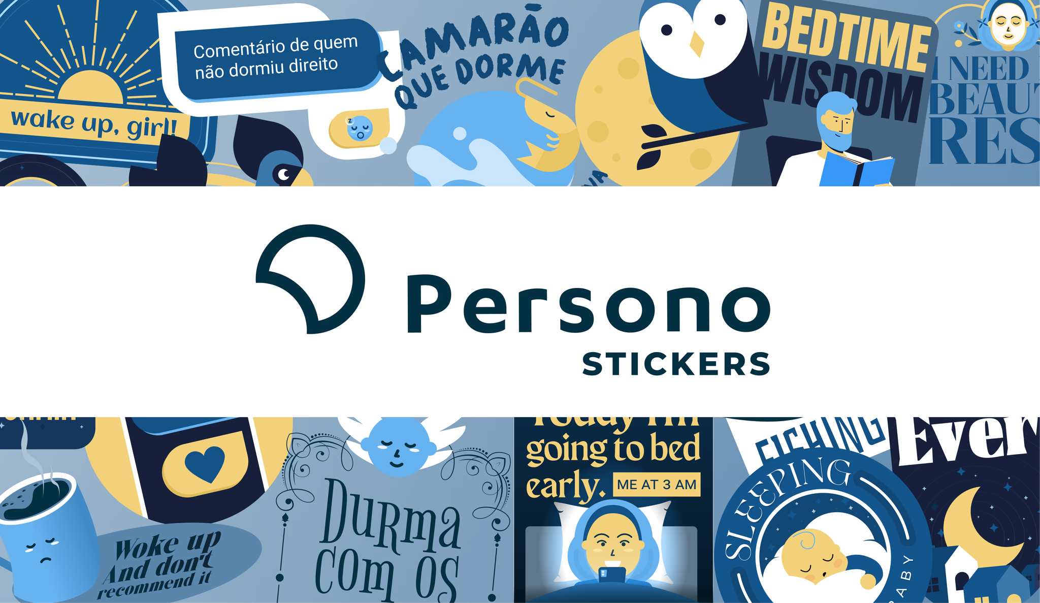 Persono Stickers illustration collection